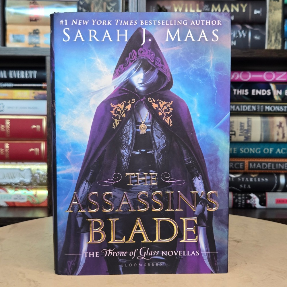 The Assassin's Blade by Sarah J Maas Hardcover Book Throne of Glass OOP cover